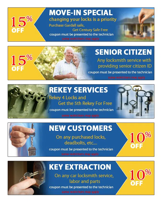 Southeast CO Locksmith Store, Colorado Springs, CO 719-497-9484 Southeast CO Locksmith Store, Colorado Springs, CO 719-497-9484 - coupon23-set-five